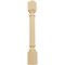 Ekena Millwork 3 3/4"W x 3 3/4"D x 35 1/2"H Traditional Cabinet Column, Alder COL03X03X35TRAL - alternate 1